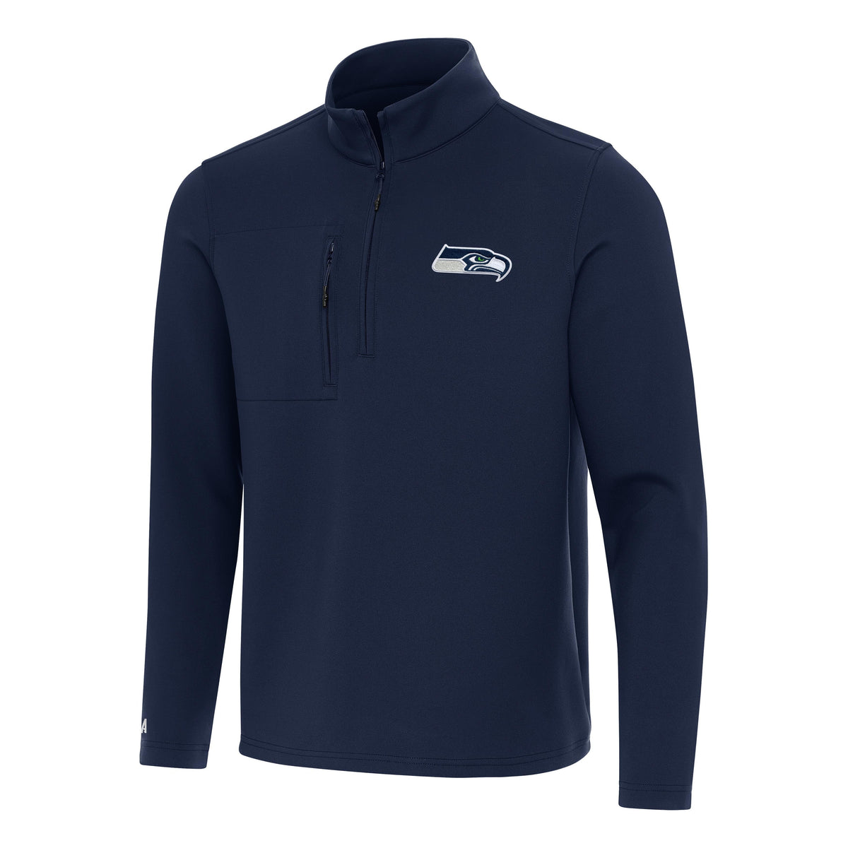 Seattle Seahawks Insider Quarter Zip Pullover – Antigua Apparel