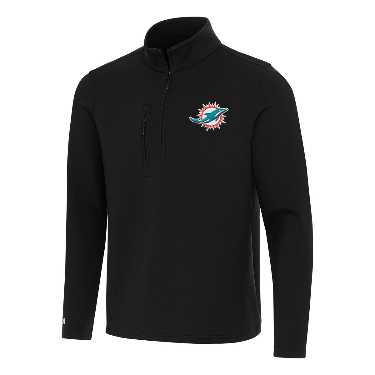 Miami Dolphins Insider Quarter Zip Pullover – Antigua Apparel