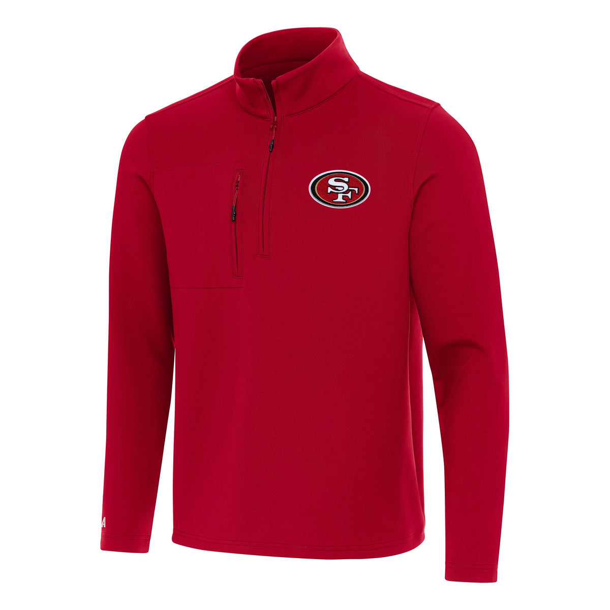 San Francisco 49ers insider Quarter Zip Pullover – Antigua Apparel