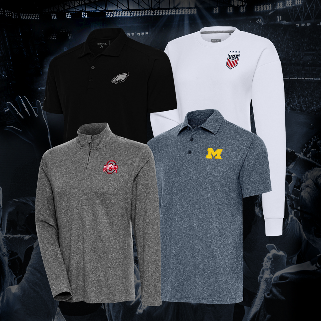 Antigua Apparel Men's & Women's Lifestyle Apparel and Sportswear