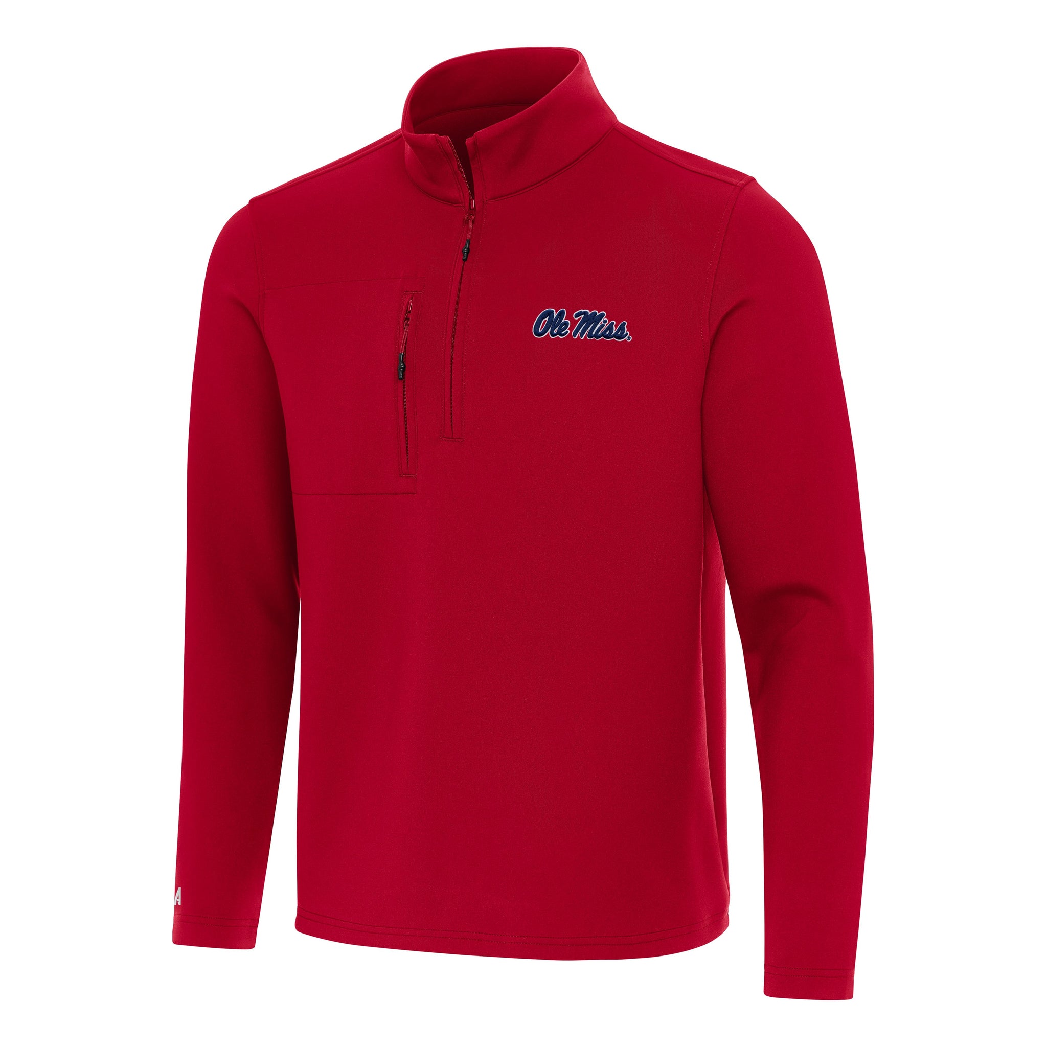 Ole Miss Rebels Insider Quarter Zip Pullover – Antigua Apparel