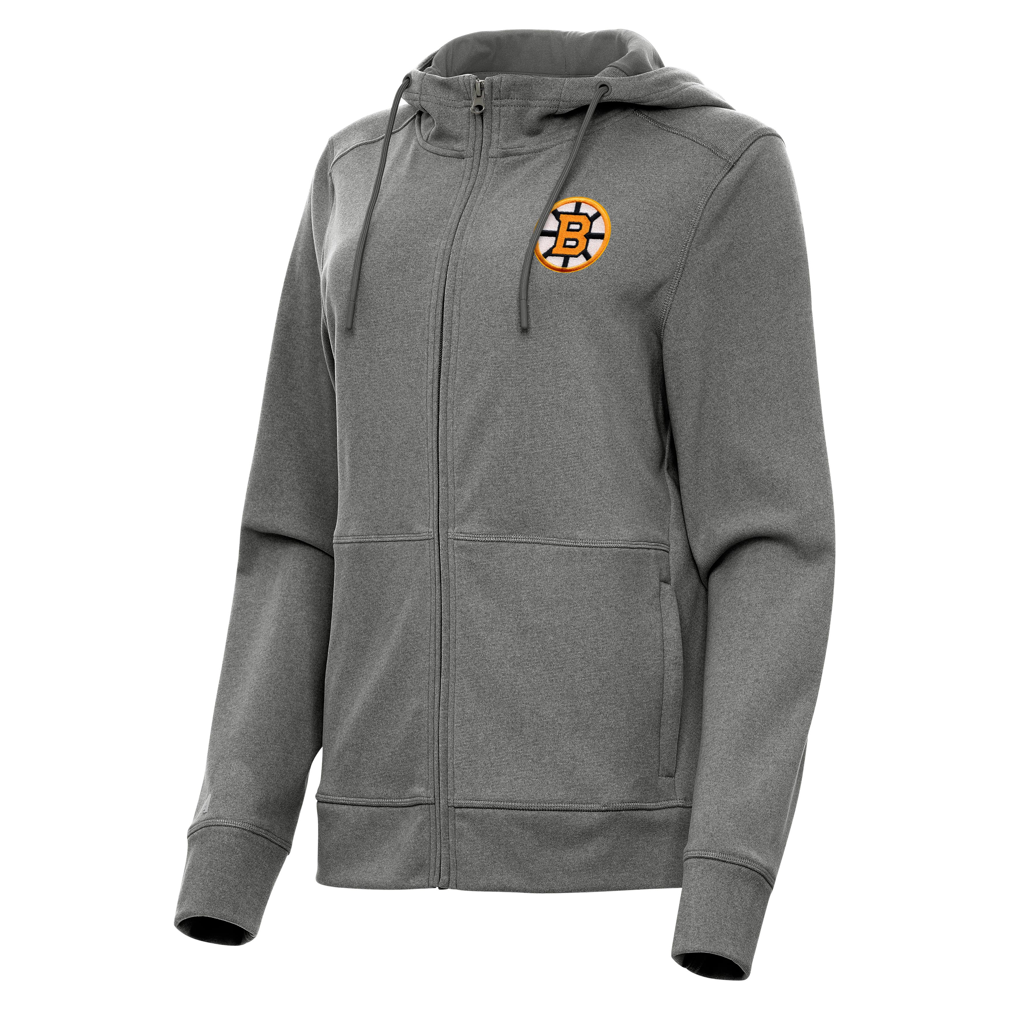 Boston Bruins Womens Seeker Full Zip Fleece – Antigua Apparel