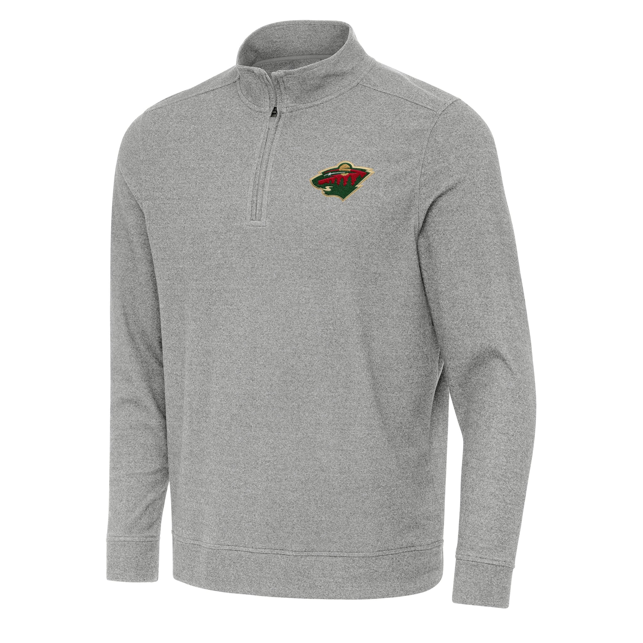 Minnesota Wild Subtle Quarter Zip Mock – Antigua Apparel