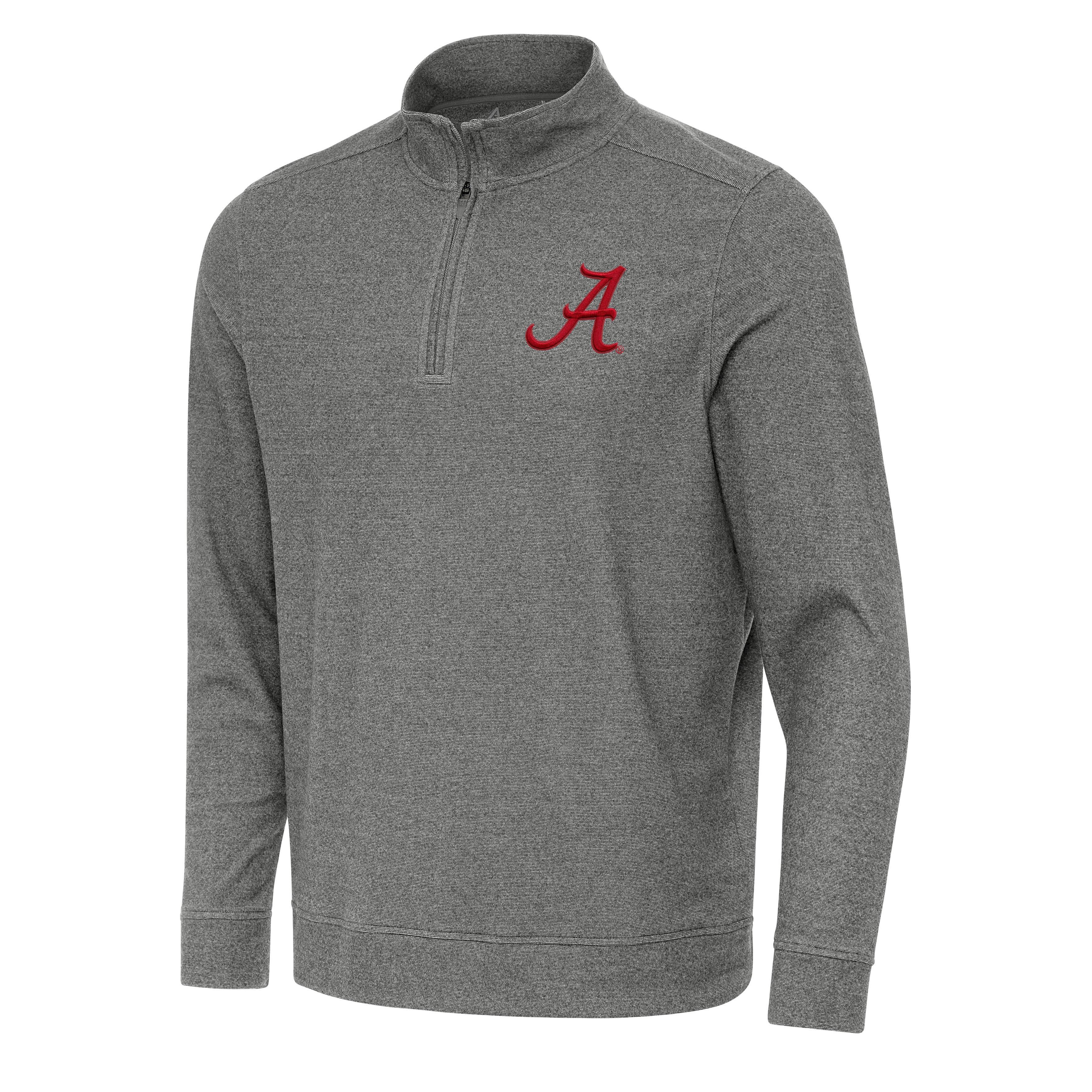 Alabama Crimson Tide Subtle Quarter Zip Mock – Antigua Apparel