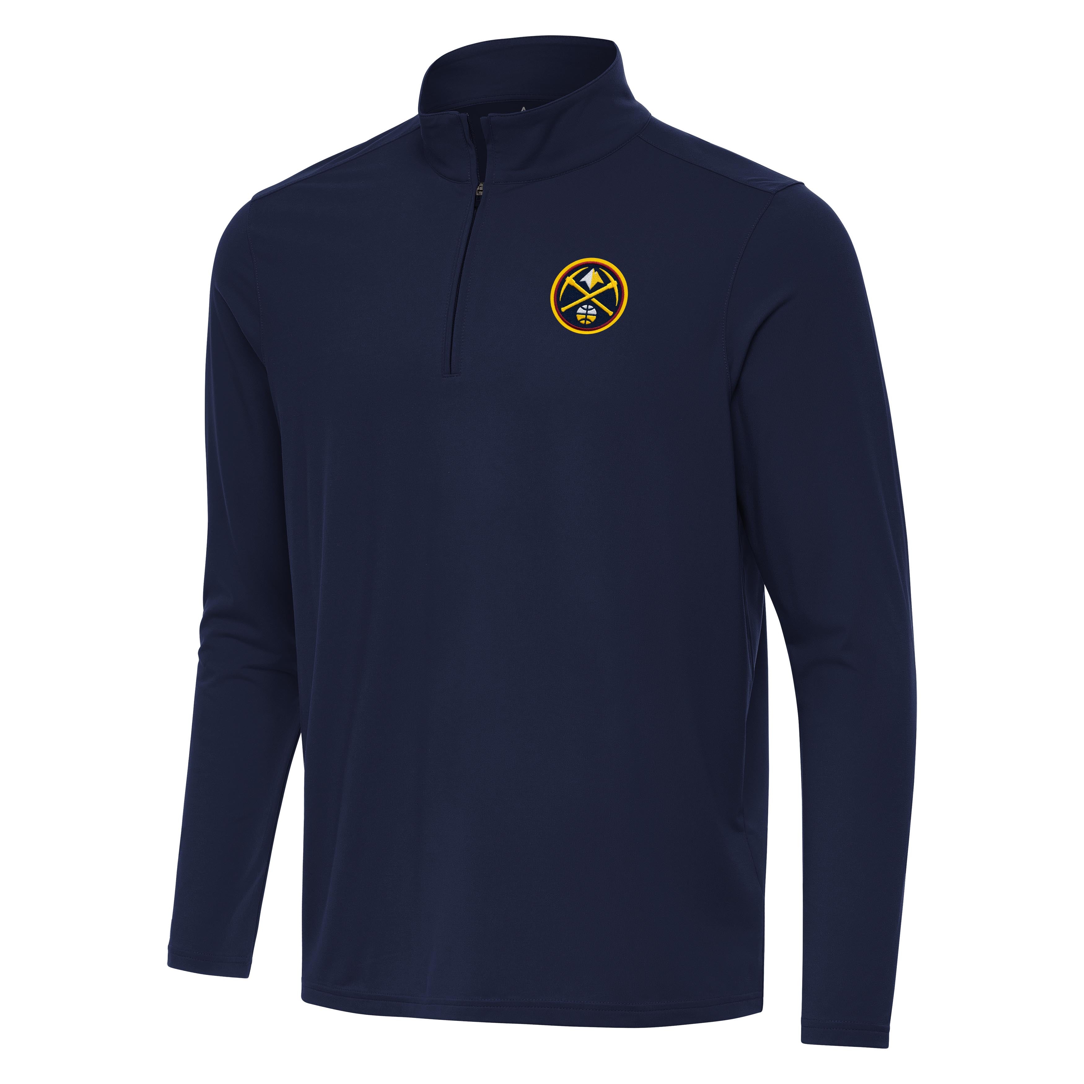 Denver Nuggets Intent Quarter Zip Pullover – Antigua Apparel