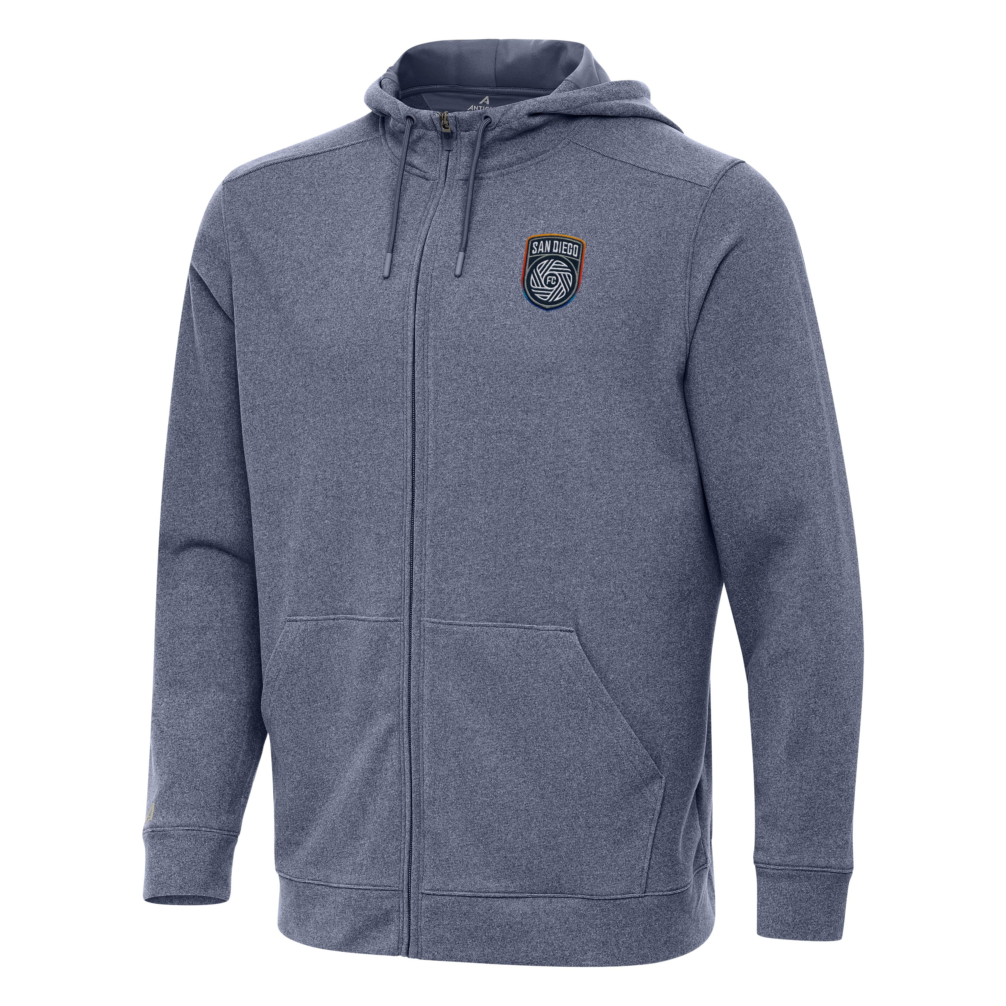 San Diego FC Effortless Full Zip Hood – Antigua Apparel