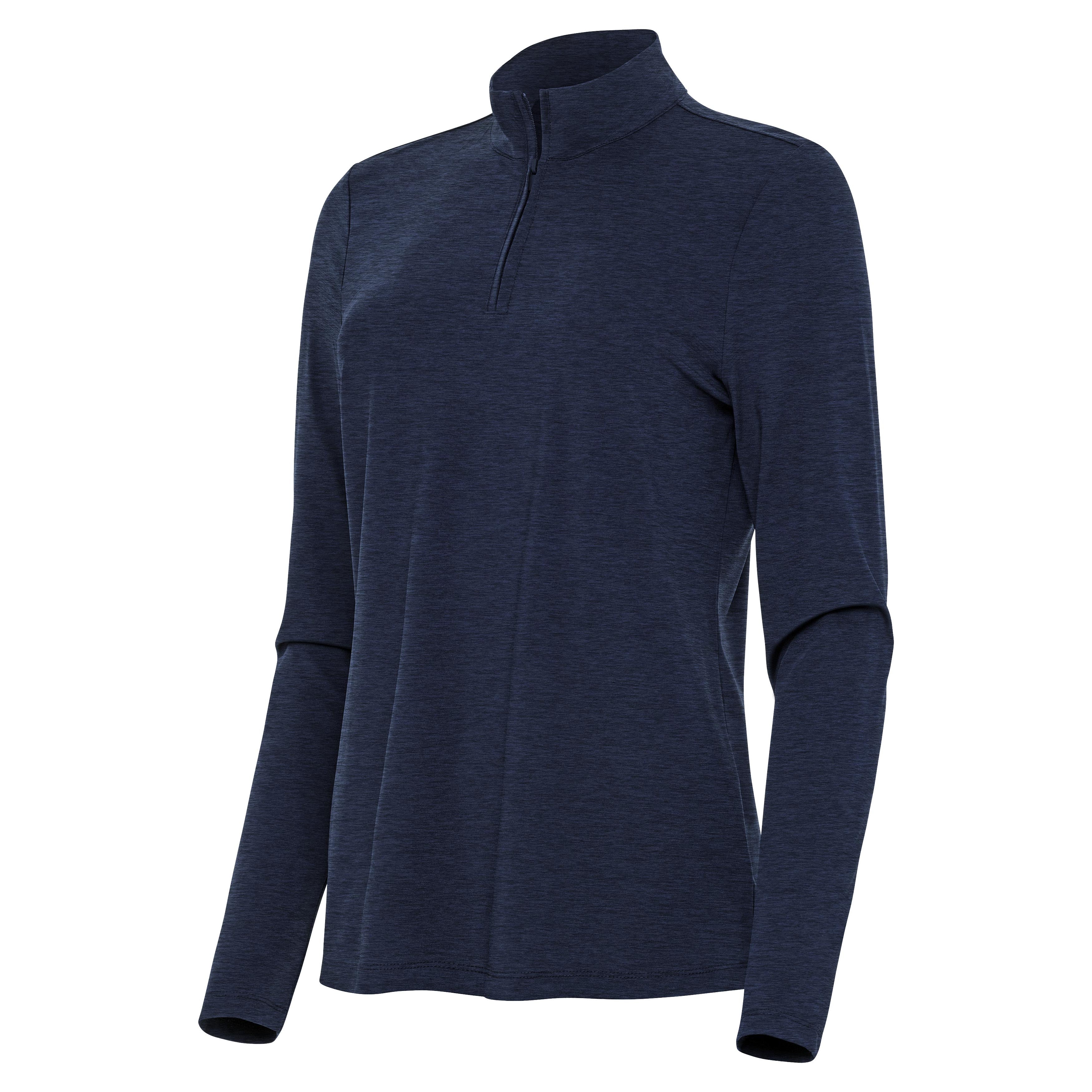 Womens Bright Quarter Zip Pullover