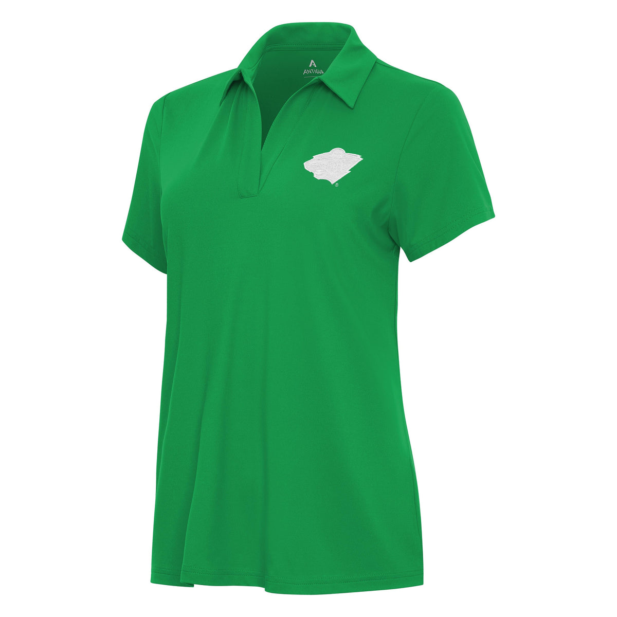 Minnesota Wild Womens Era St Patricks Day White Logo Polo – Antigua Apparel