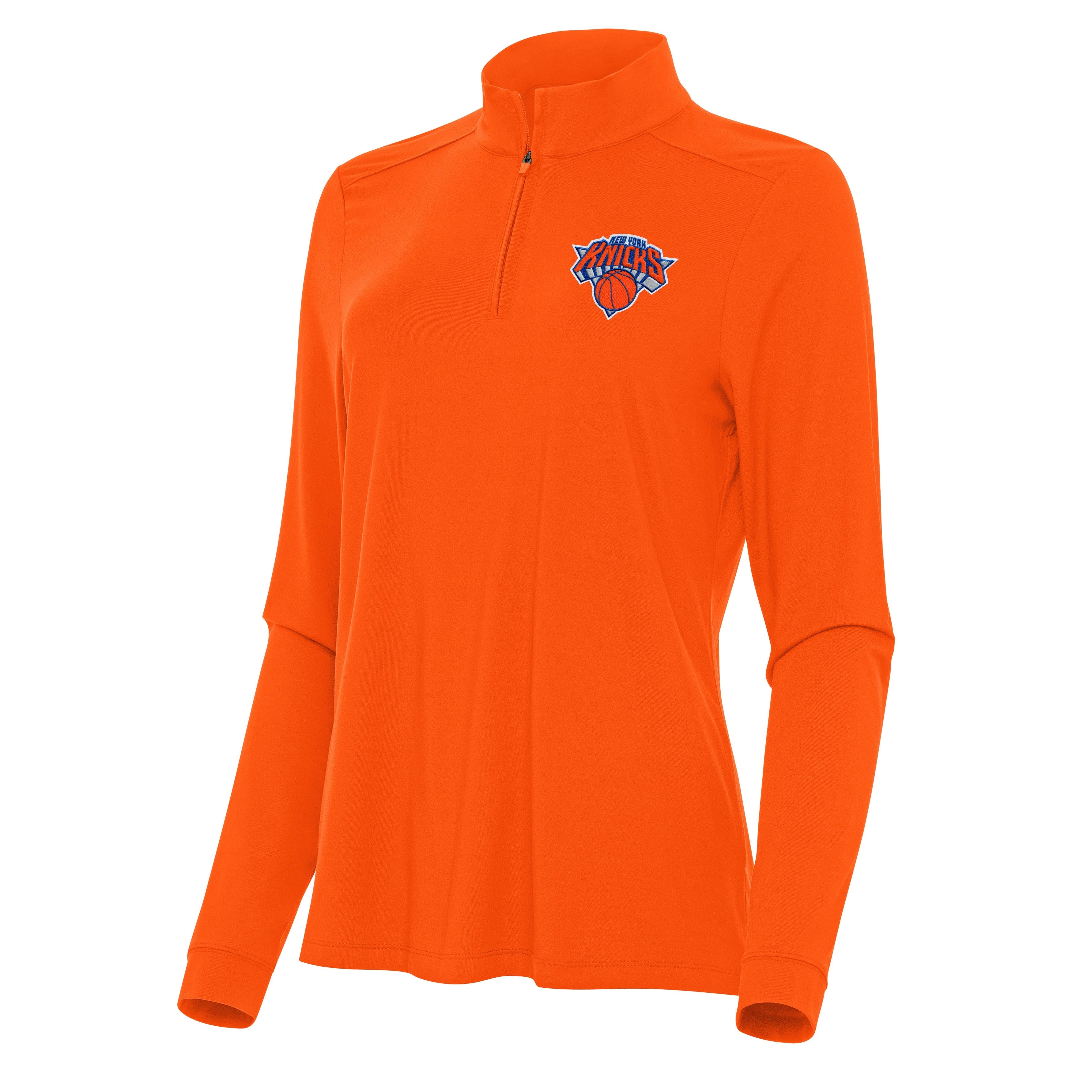 New York Knicks Womens Intent Quarter Zip Pullover – Antigua Apparel