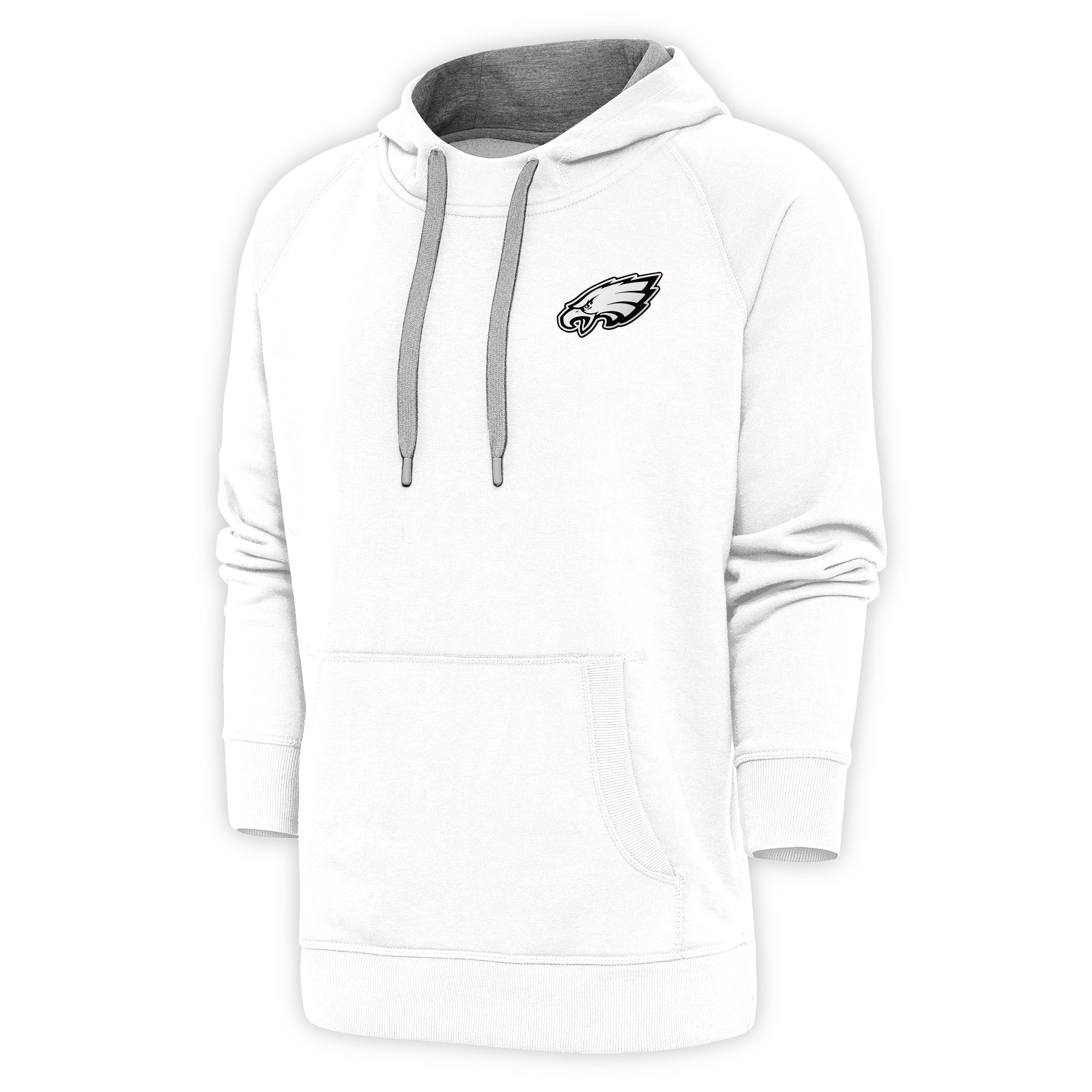 Antigua Philadelphia Eagles Victory Hood White / SM / Eagles